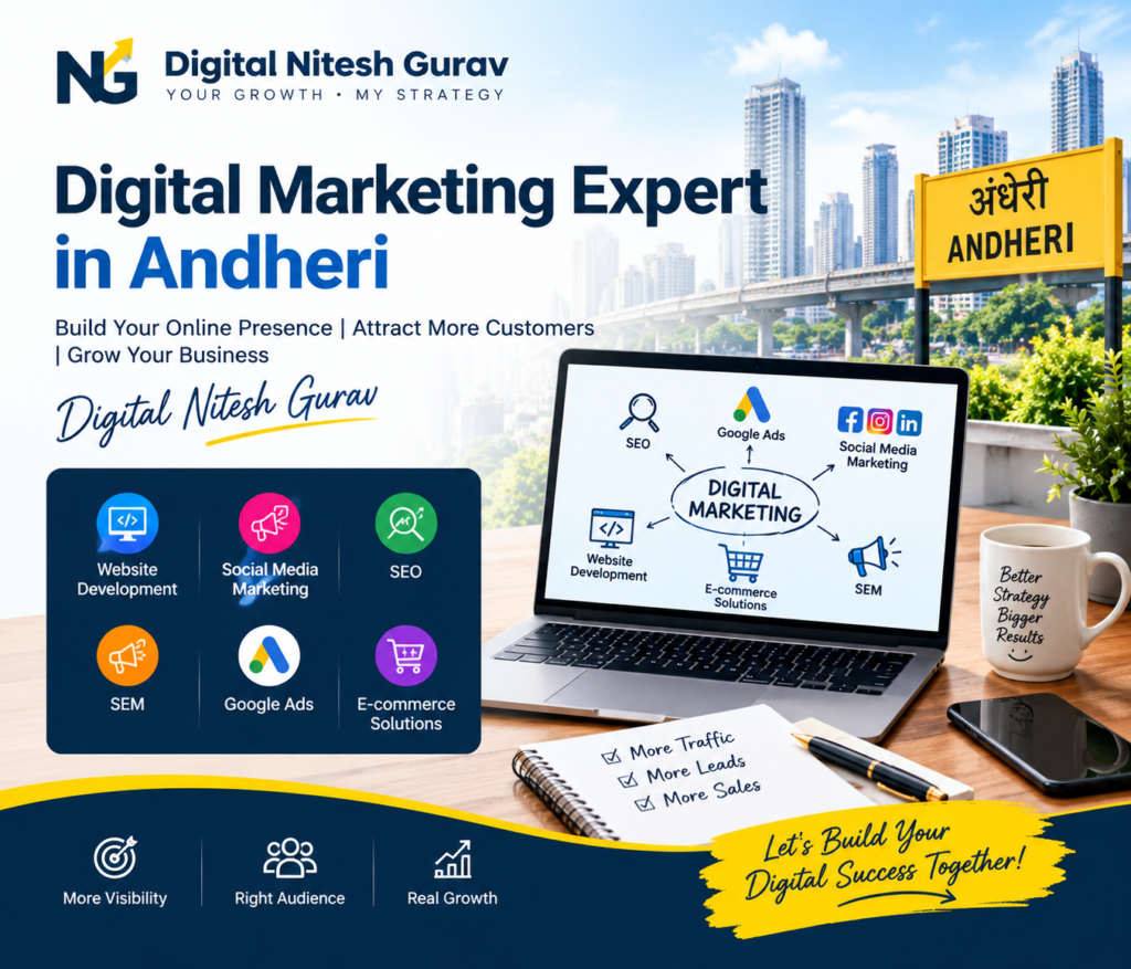 Digital Marketing Expert in Andheri | Digital Nitesh Gurav